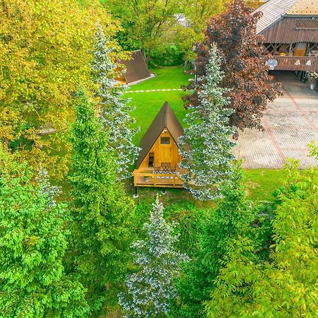 Resort Pod Orehi - Bled - Apartma & Glamping & Savna Ngoại thất bức ảnh
